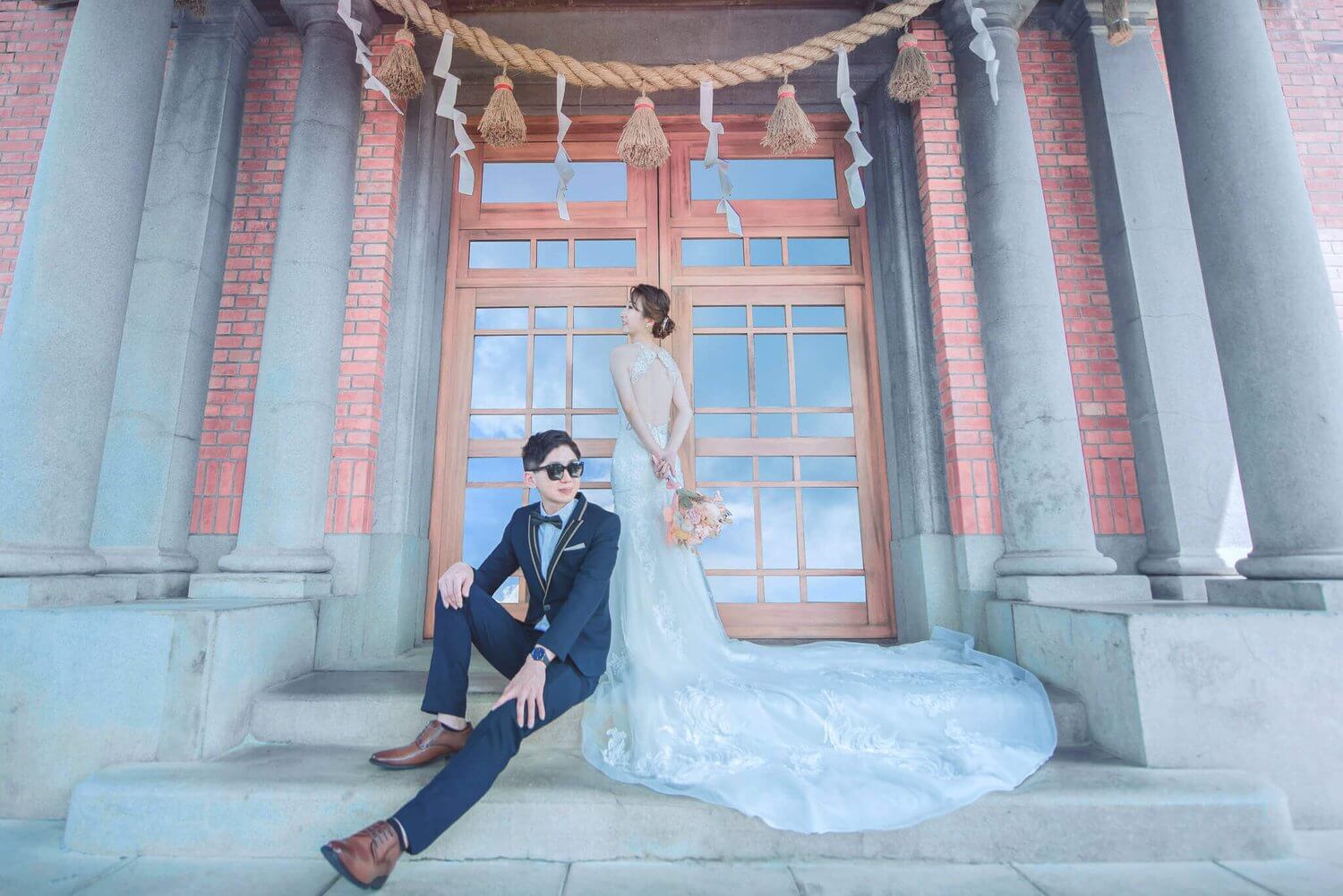 日式婚紗照的第2張圖片